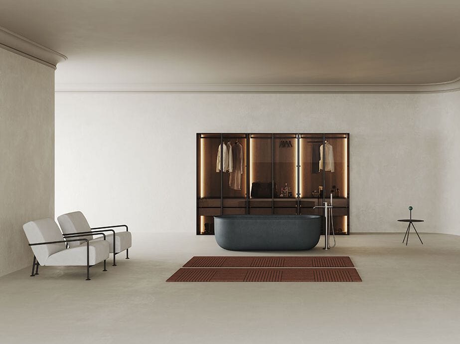 Овальная ванна в центре комнаты Inbani Prime ARCH-00033017 - Вид №10