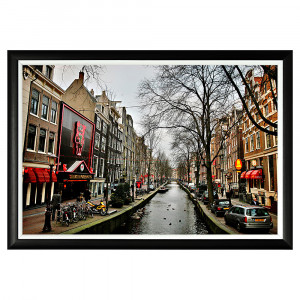 828197479_1818 Арт-постер «Каналы Амстердама» Object Desire