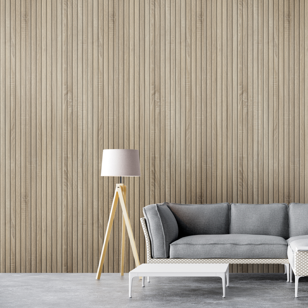 Профиль Финиш МДФ Stella Beats Standart Дуб Сонома 2700x77x16 (упак.4шт.) STSR-211 - Вид №3