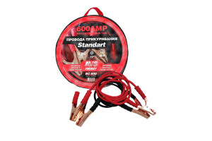 16170627 Провода прикуривания Standart BC-600 2,5 метра 600 А A80685S AVS