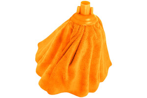 18345241 Насадка-моп для швабры Professional юбка микрофибра, 110 г, оранжевая 303088 OfficeClean