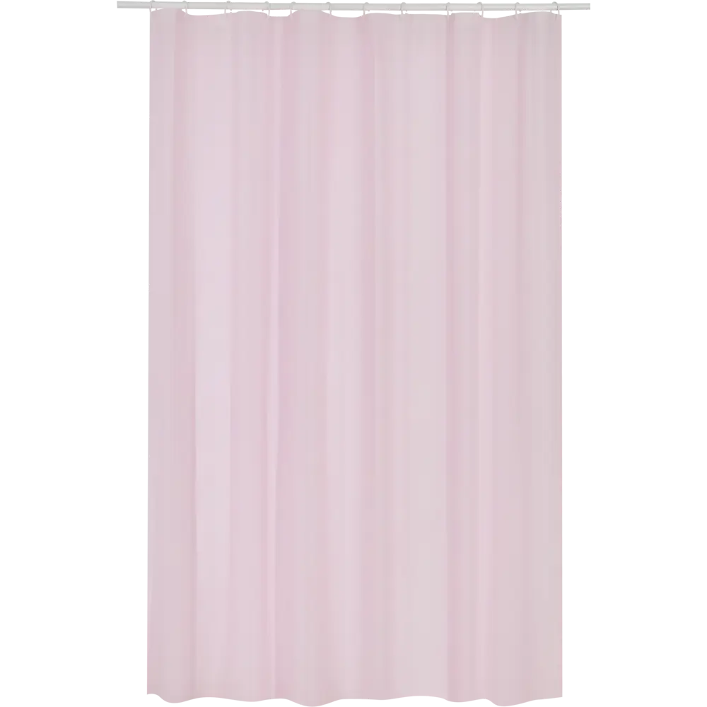 Штора для ванной Аквалиния PE7210A 180x200 см PEVA цвет ярко-розовый STLM-2063298