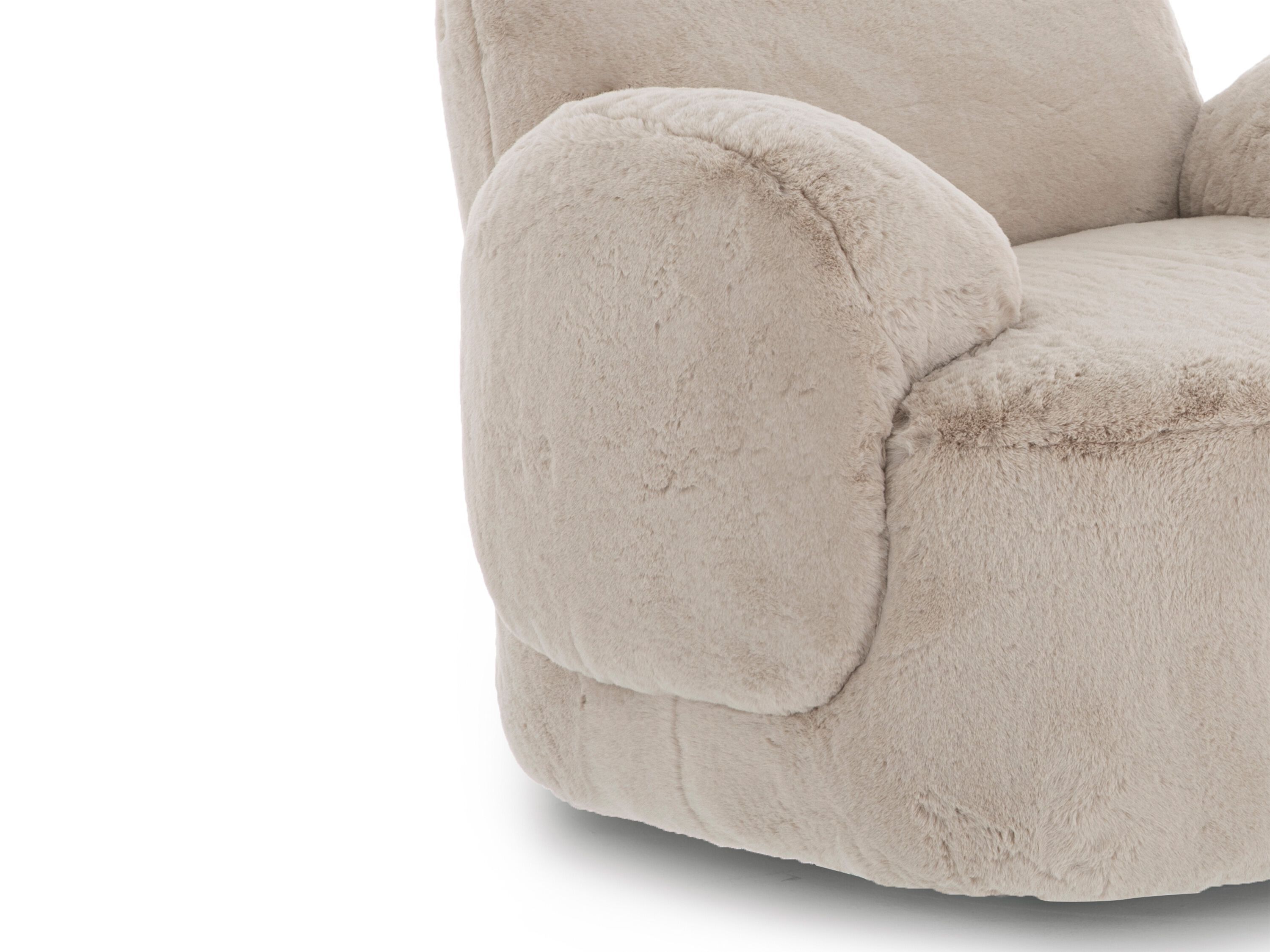 Кресло из искусственного меха с подлокотниками CAMPO DE' FIORI SWISS ARCH-00150634 - Вид №6