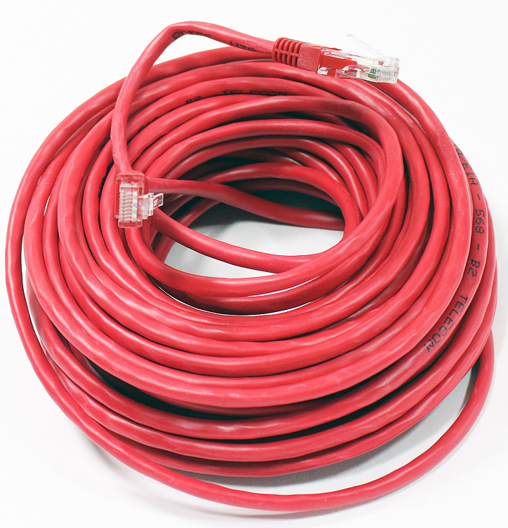 UTPCH10MRDY Copper patch cord, category 5e, red utp Panduit Santreyd 