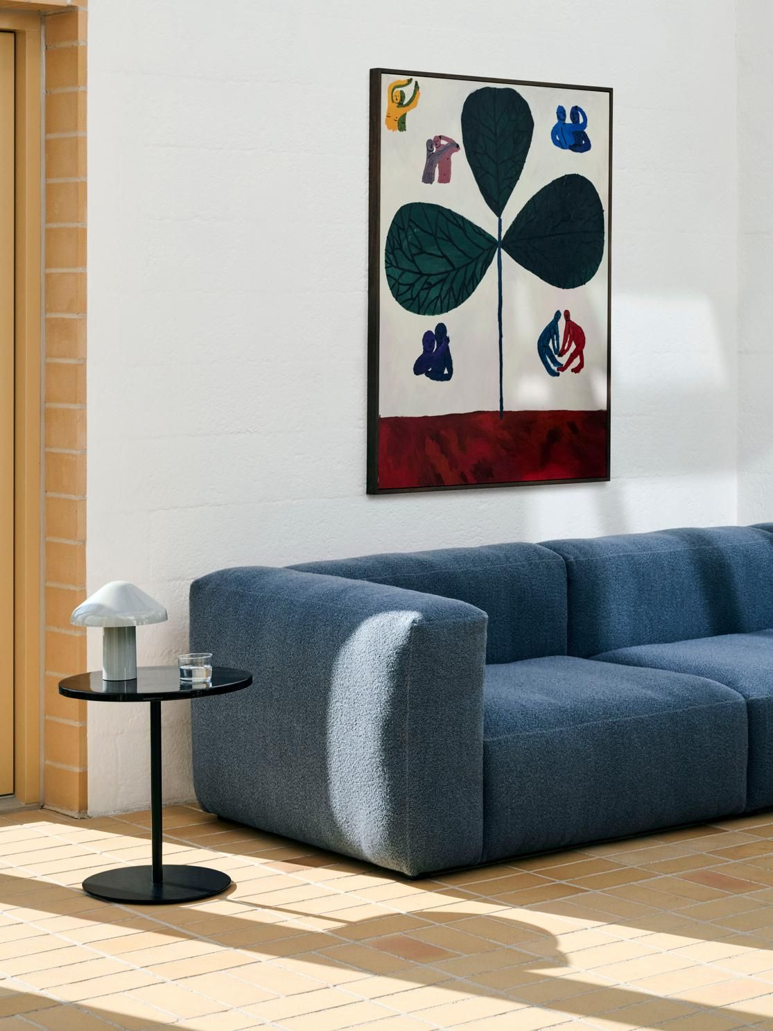 Стальной низкий круглый журнальный столик Hay PYRO ARCH-00049602 - Вид №7