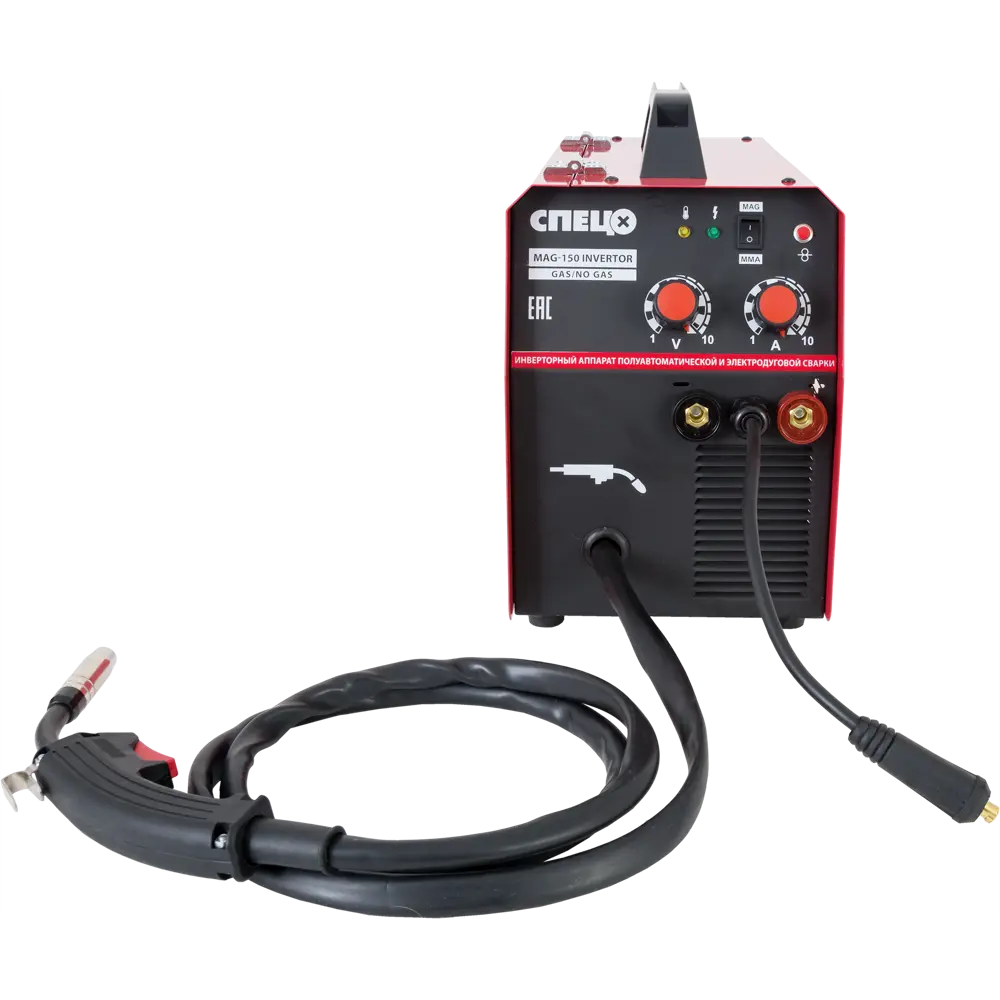 Сварочный инверторный полуавтомат Спец MAG150, 150 А, до 4 мм STLM-2152552 - Вид №1