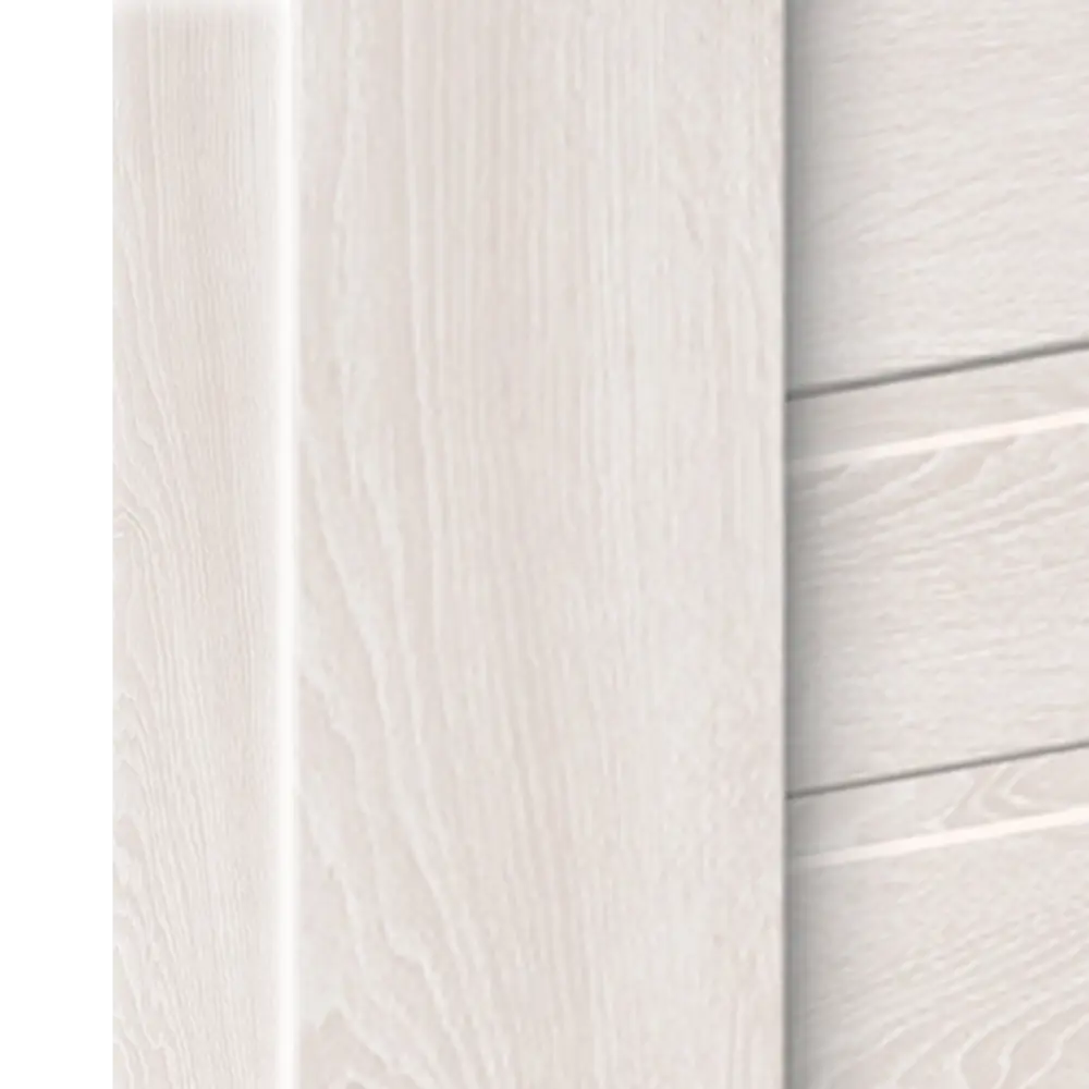 Дверь межкомнатная глухая Лайн 80x200 см Hardflex цвет дуб тернер белый без замка, без петель 88483304 STLM-2079185 VELLDORIS  - Вид №2