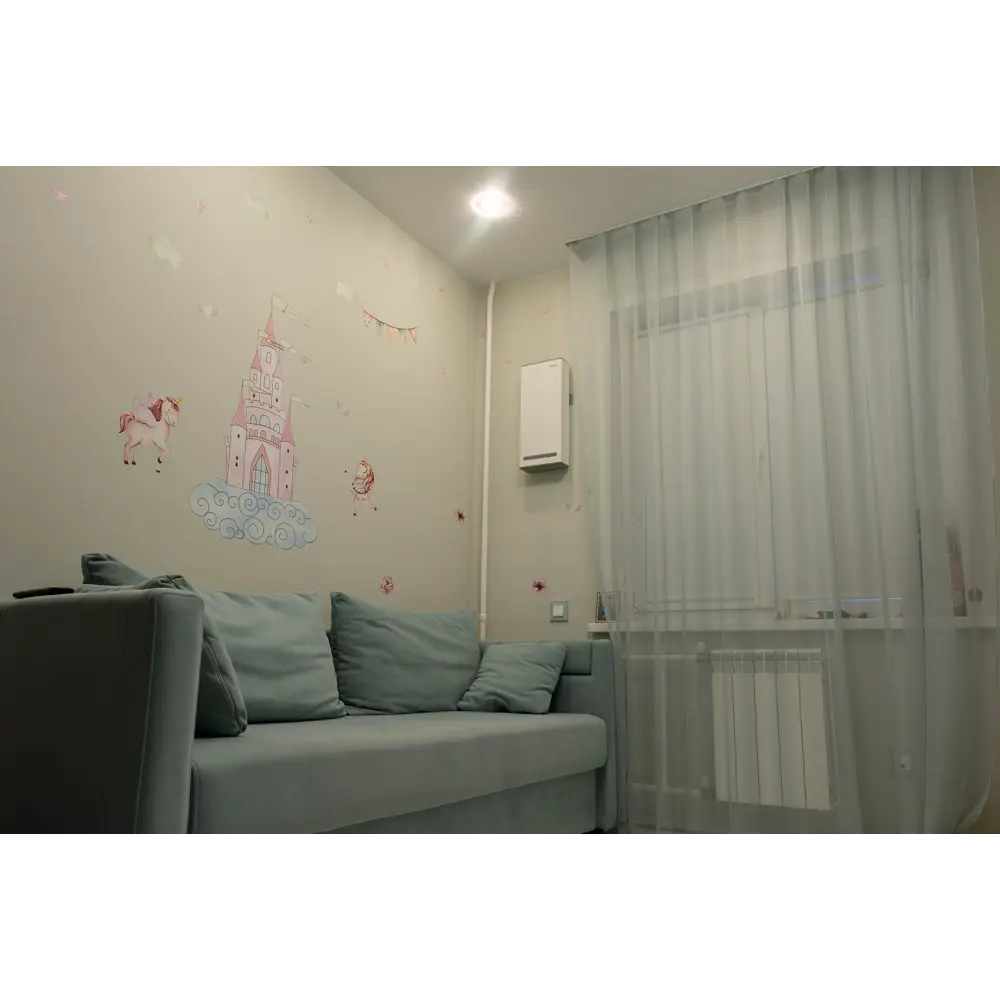 Рекуператор Vakio Window Smart 39 дБ 120 м3/ч цвет белый STLM-2092600 - Вид №9