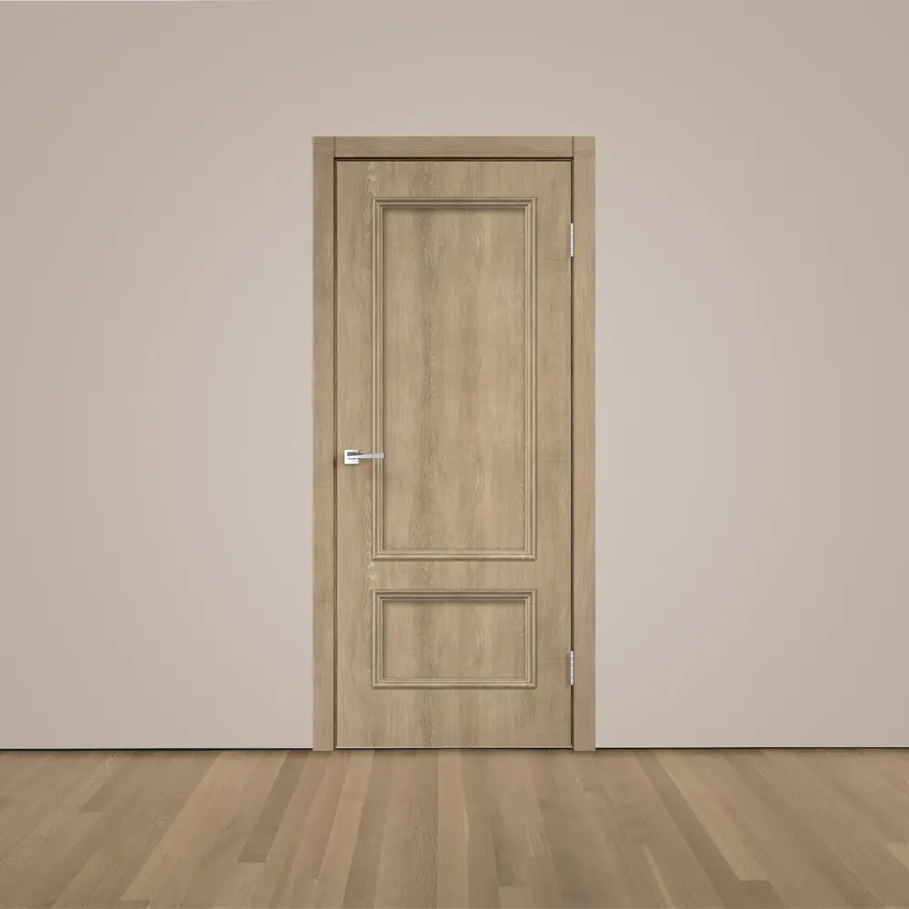 Дверь межкомнатная глухая Престиж 90x200 см цвет натуральный дуб Santreyd STLM-2122259 - Вид №5