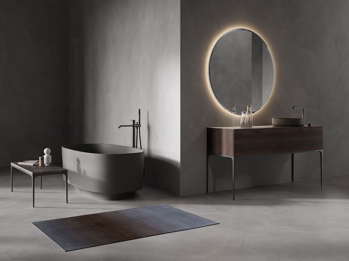 Овальная ванна в центре комнаты Inbani ARCH-00129371 - Вид №2