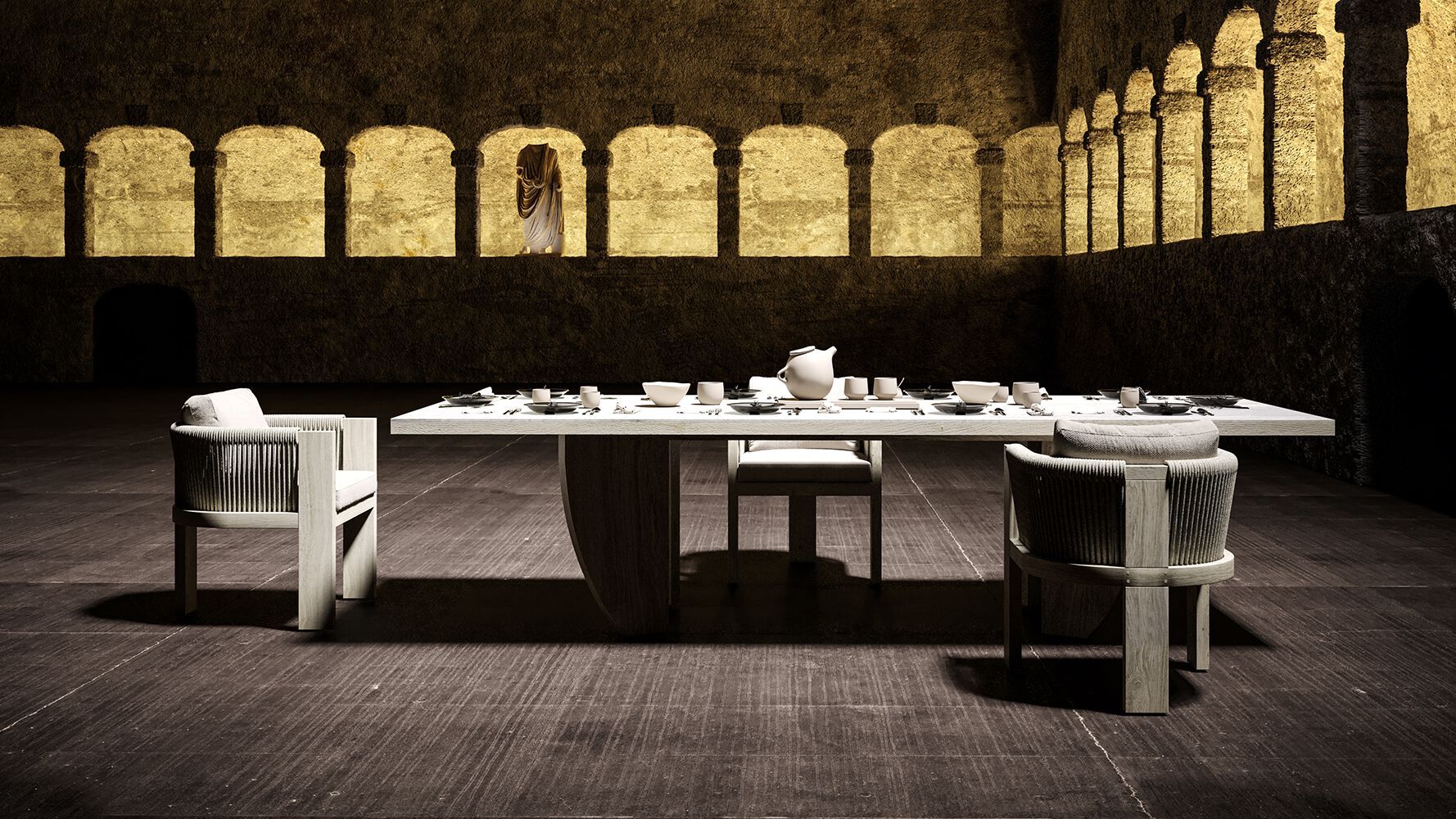 Прямоугольный садовый стол SNOC Ralph ARCH-00100594 - Вид №9