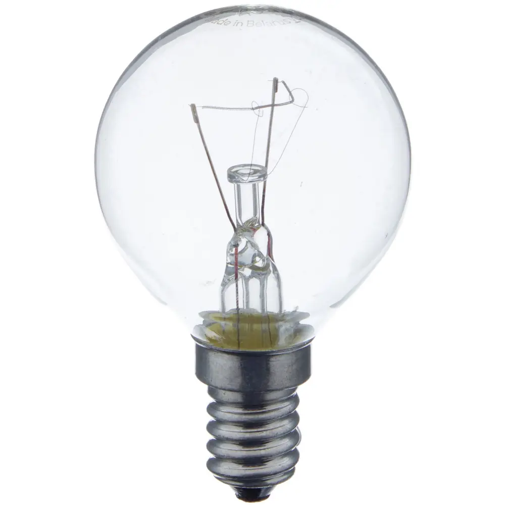 Лампа накаливания Osram шар E14 40 Вт прозрачная свет тёплый белый STLM-2004896 - Вид №1