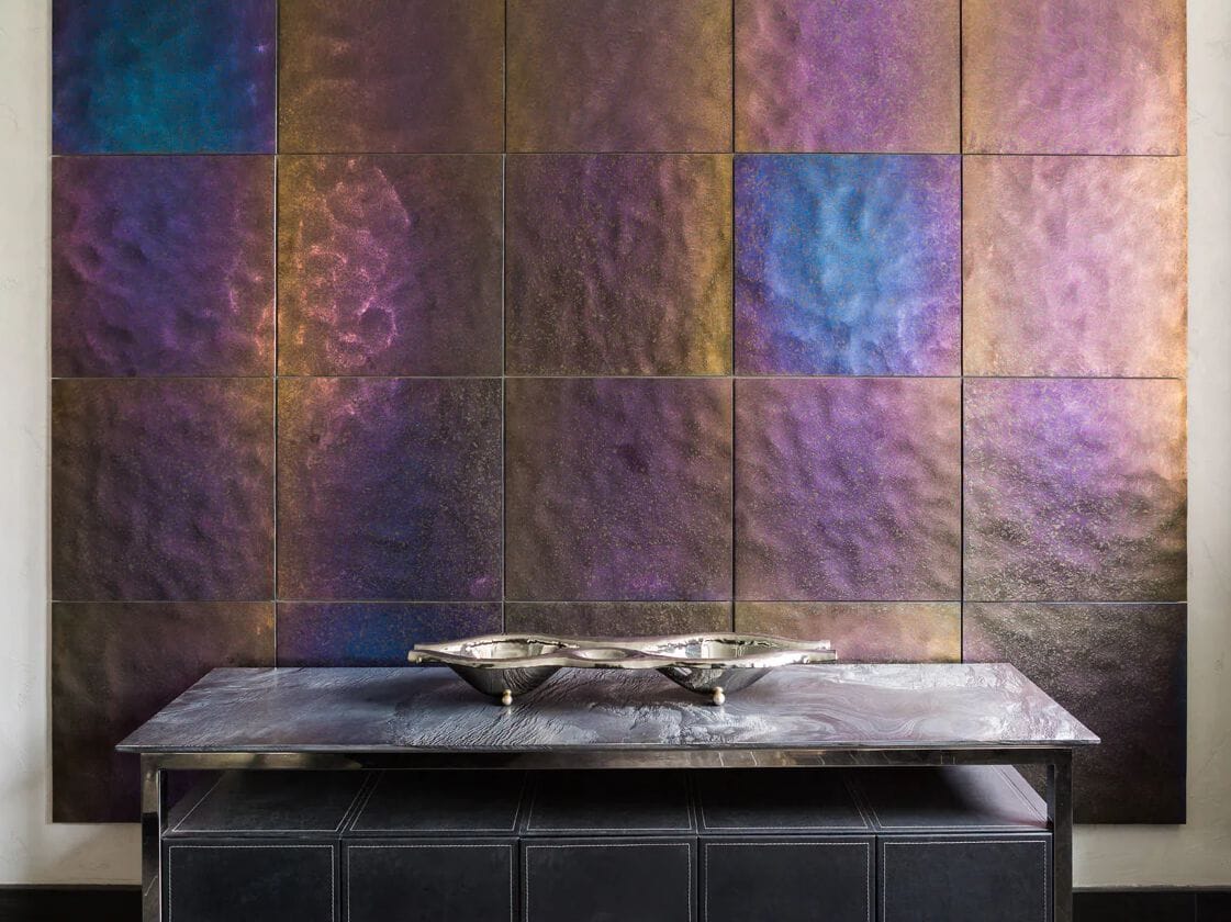 Декоративная стеклянная панель PlusObject CHAMELEON ARCH-00098675