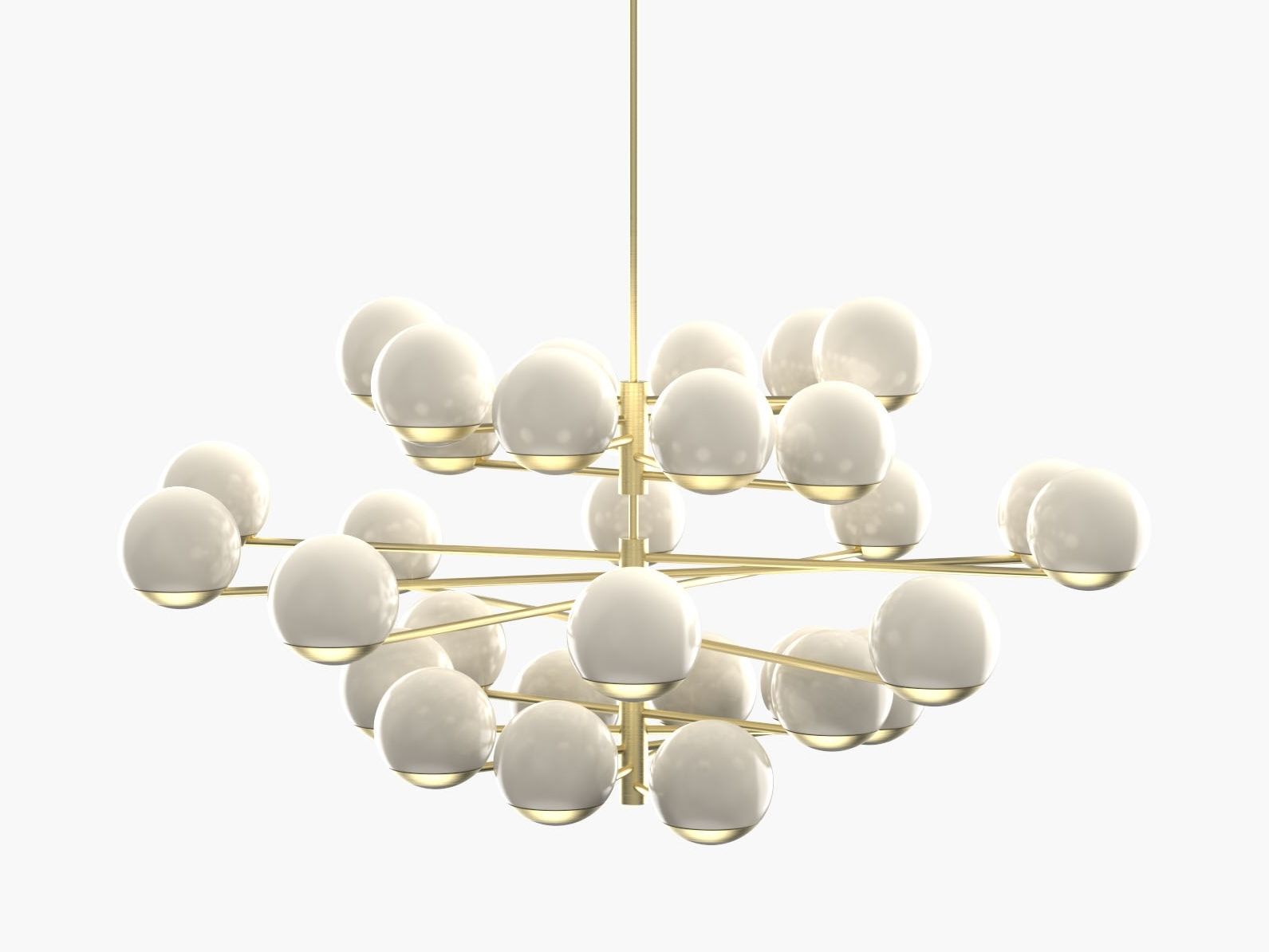 Светодиодный потолочный светильник ручной работы Cameron Design House Мяч и обруч ARCH-00042773 - Вид №2