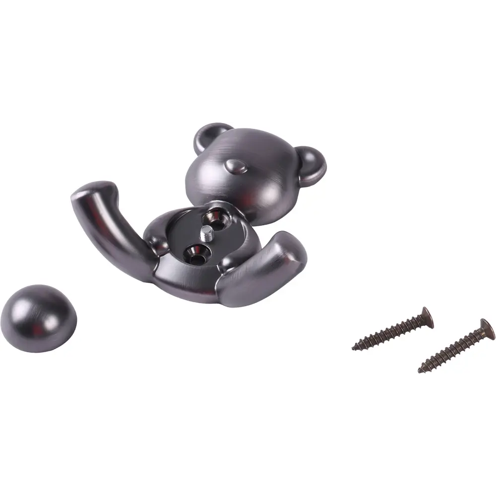 Крючок Larvij Медведь цинковый цвет графит STLM-2181135 - Вид №4