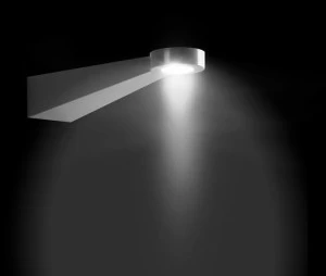 Martinelli Luce Настенный светильник из алюминия прямого света с диммером Q8 1296/d/dim/l/1/t/bi