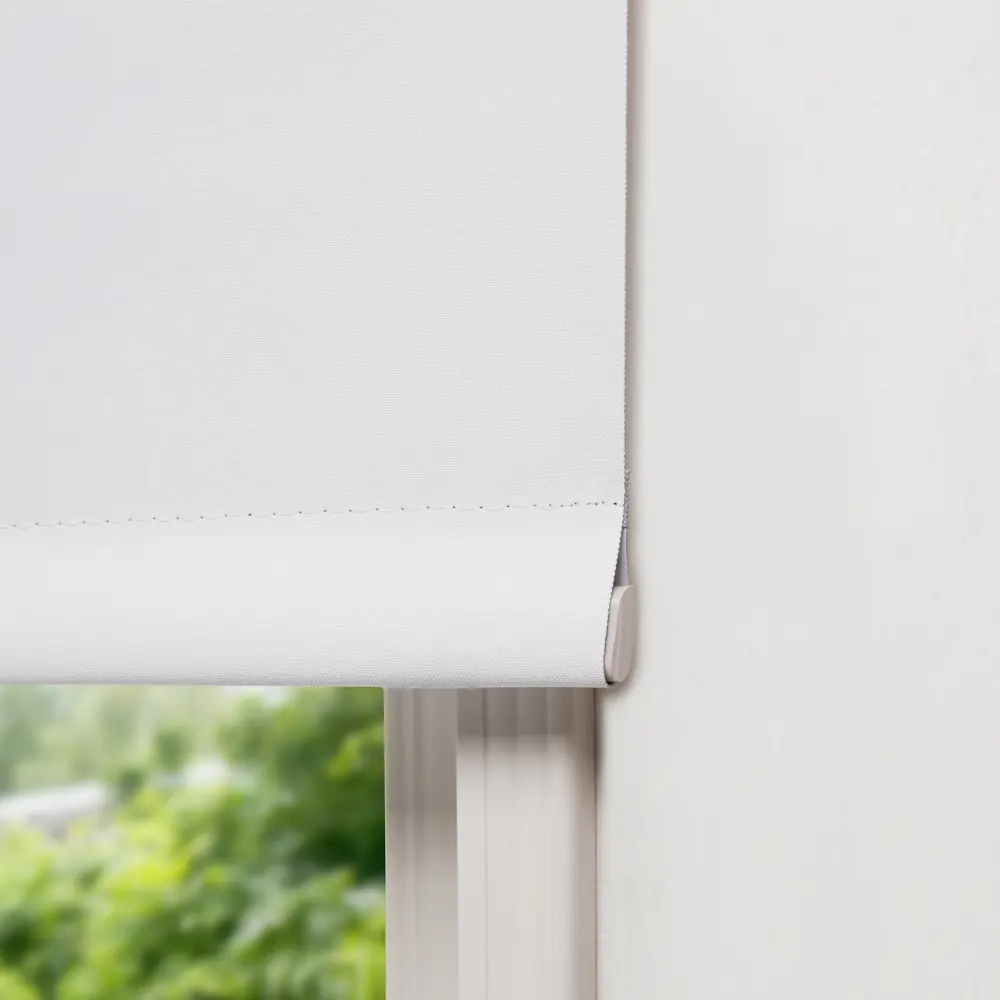 Штора рулонная блэкаут Inspire Santos 160x175 см белая White 0 STLM-2157576 - Вид №5