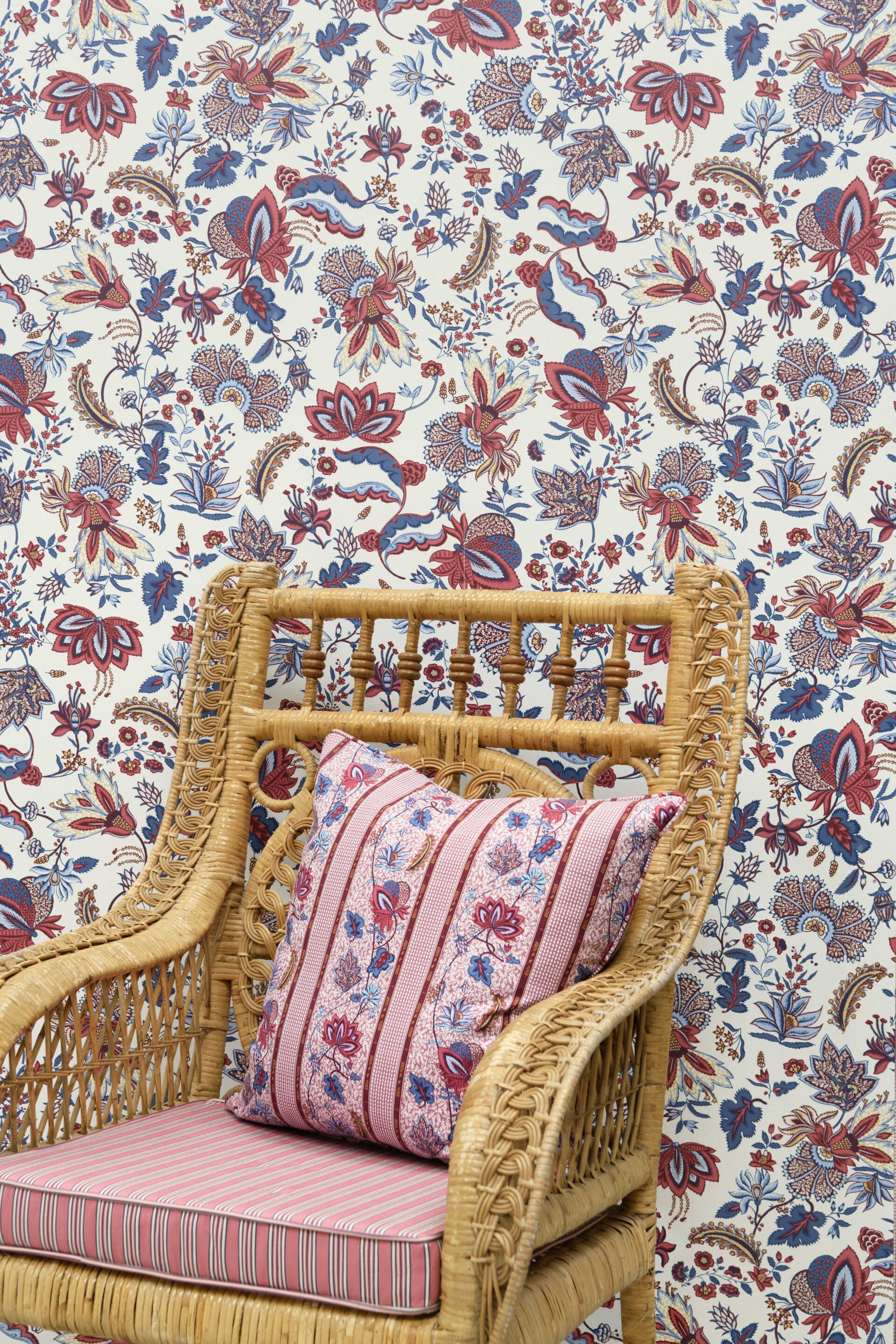 Хлопчатобумажная полосатая ткань для штор LELIEVRE Quenin-Belle Époque ARCH-00139225 - Вид №15