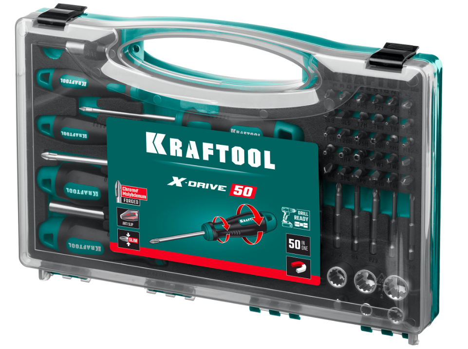 Набор отверток KRAFTOOL 25815 9107811 STDN-0134345 - Вид №3