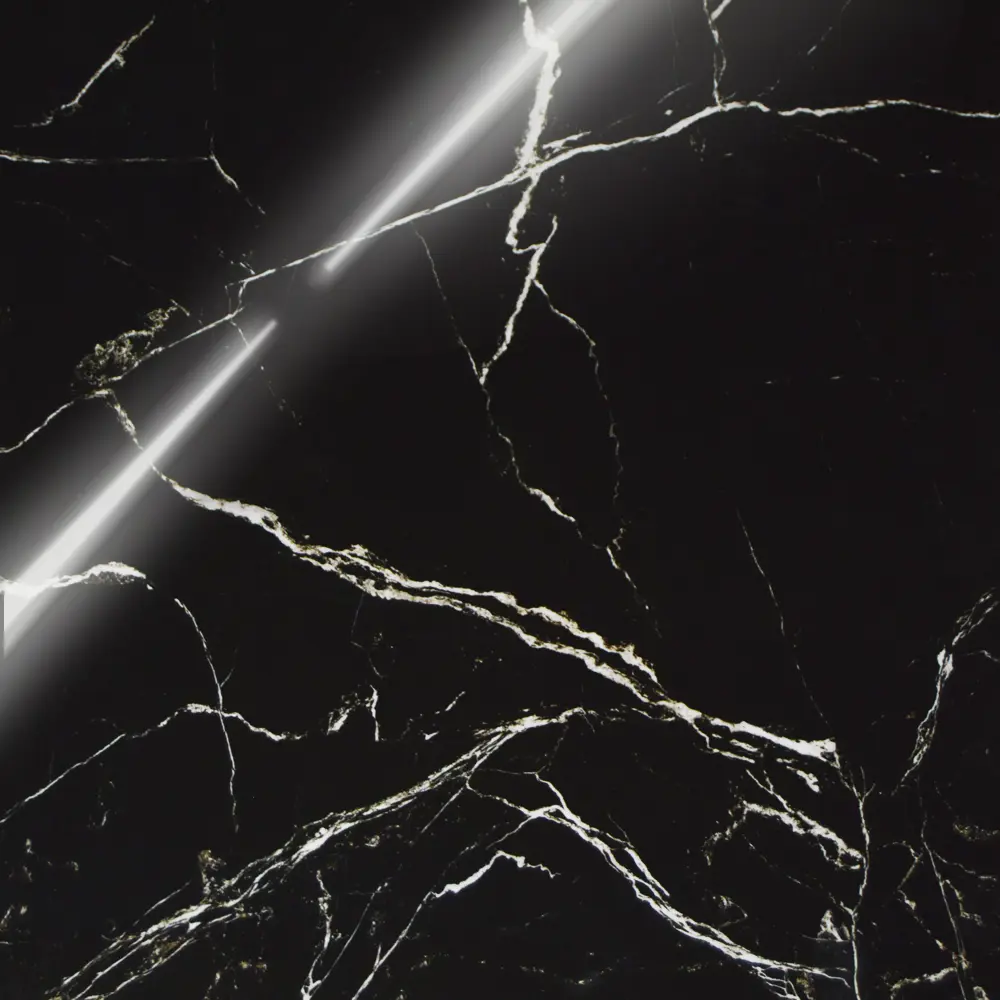 Глазурованный керамогранит Arcadia Ceramica Black Spinder High Gloss 60x60 см 1.44 м² глянцевый цвет черный STLM-2178625 - Вид №1