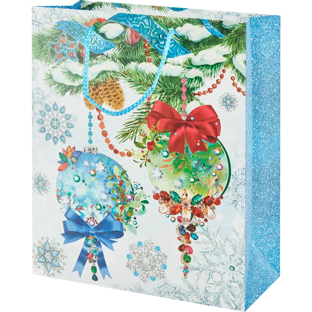 Пакет новогодний Феникс-Презент бумажный 89745 26x32.4 см Santreyd STLM-2084958