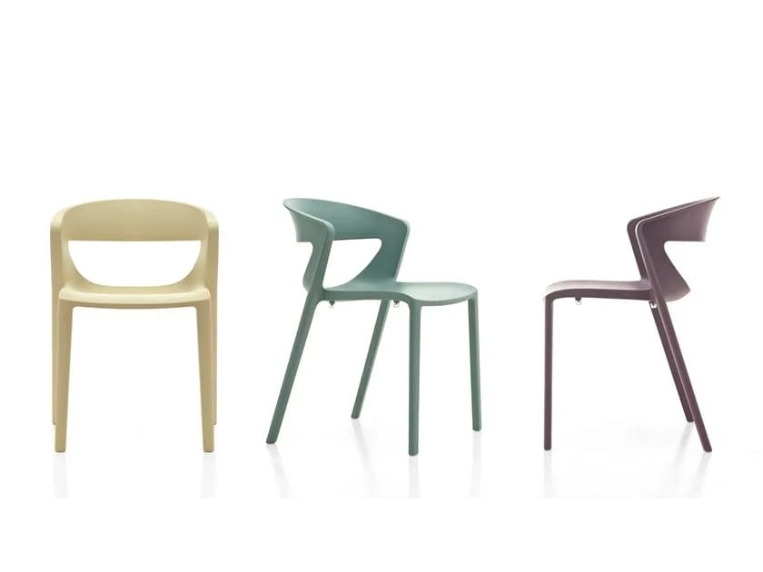 Штабелируемый стул из полипропилена Kastel Kicca ARCH-00021100 - Вид №2