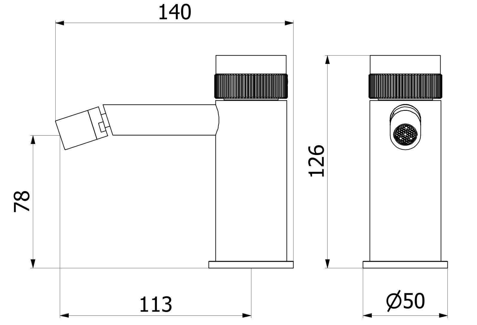 Смеситель для биде с автоматическим сливом IB Reflex ARCH-00056889 - Вид №8