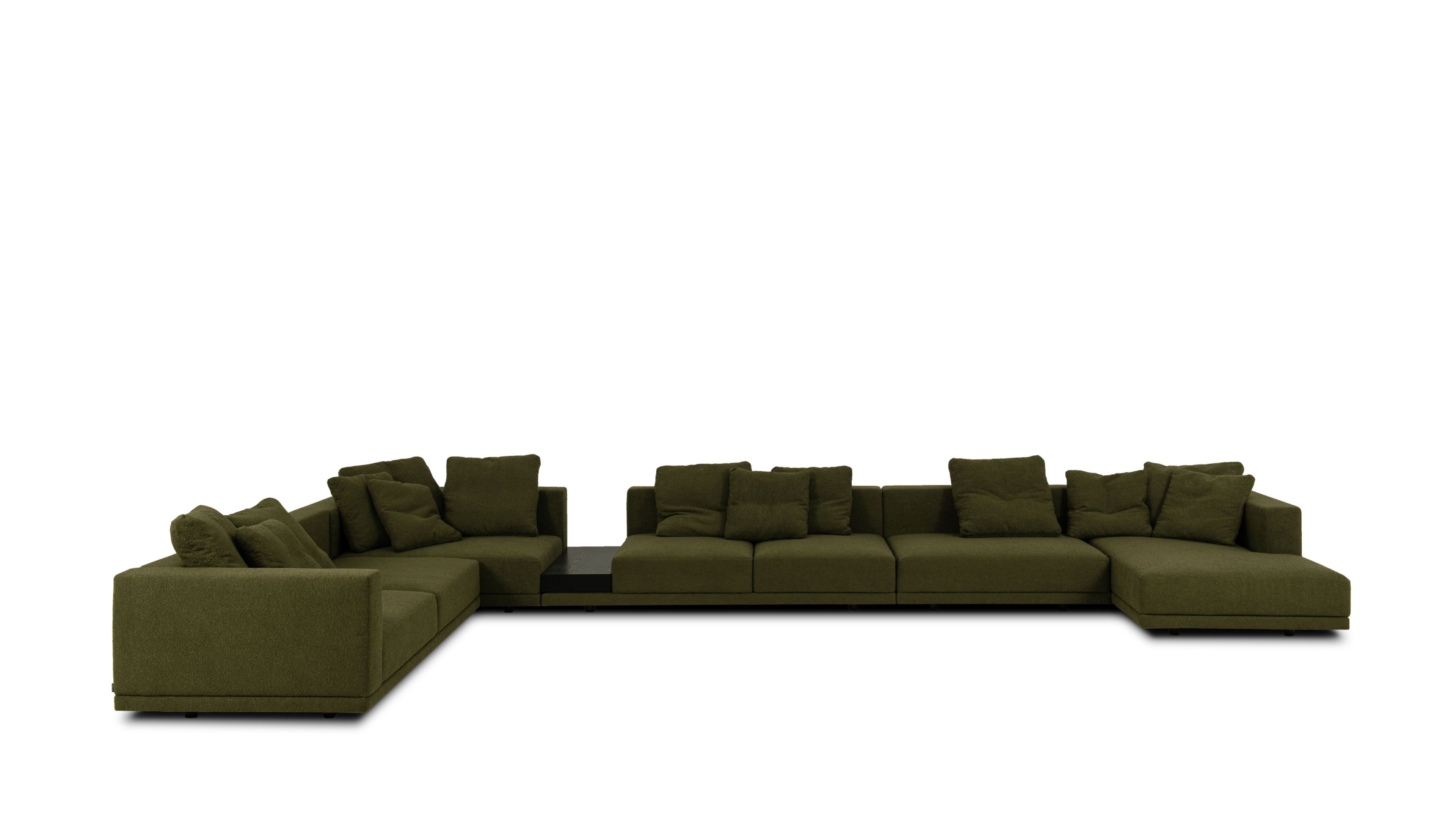 Секционный диван из ткани Nobonobo CLASSIC ARCH-00078562 - Вид №1