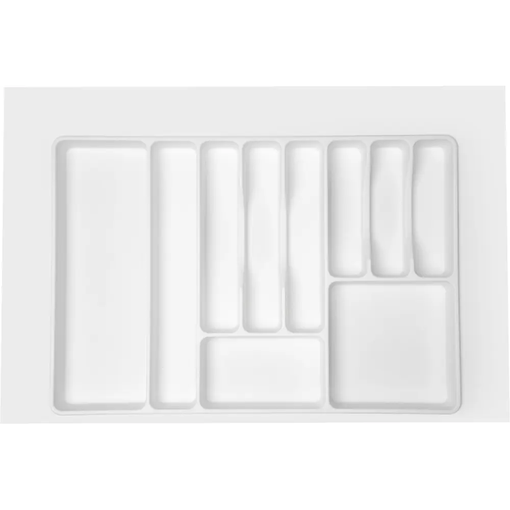 Лоток для столовых приборов KONSENSA 72.6x4.5x49 см пластик цвет белый STLM-2094831 - Вид №1