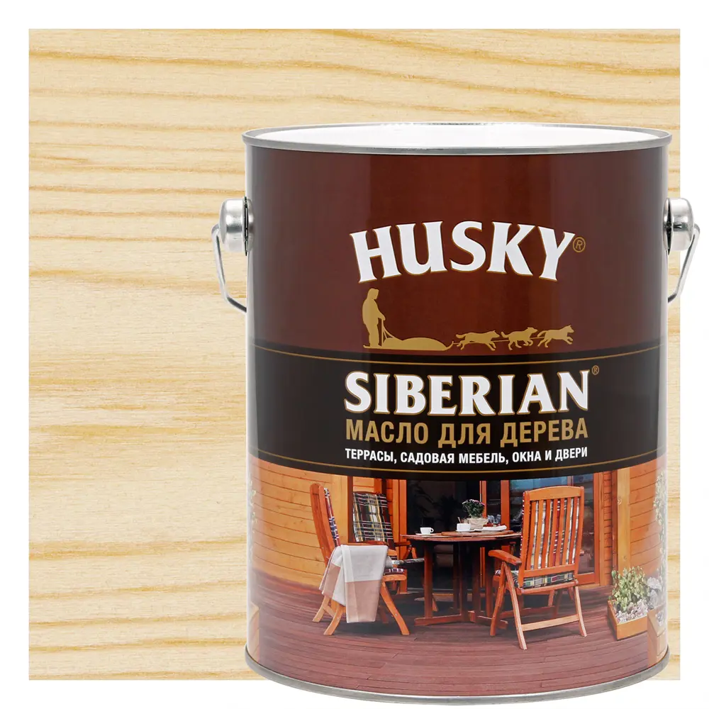 Масло для дерева Husky Siberian - защита и уход для натуральной древесины 85578884 STLM-0064194