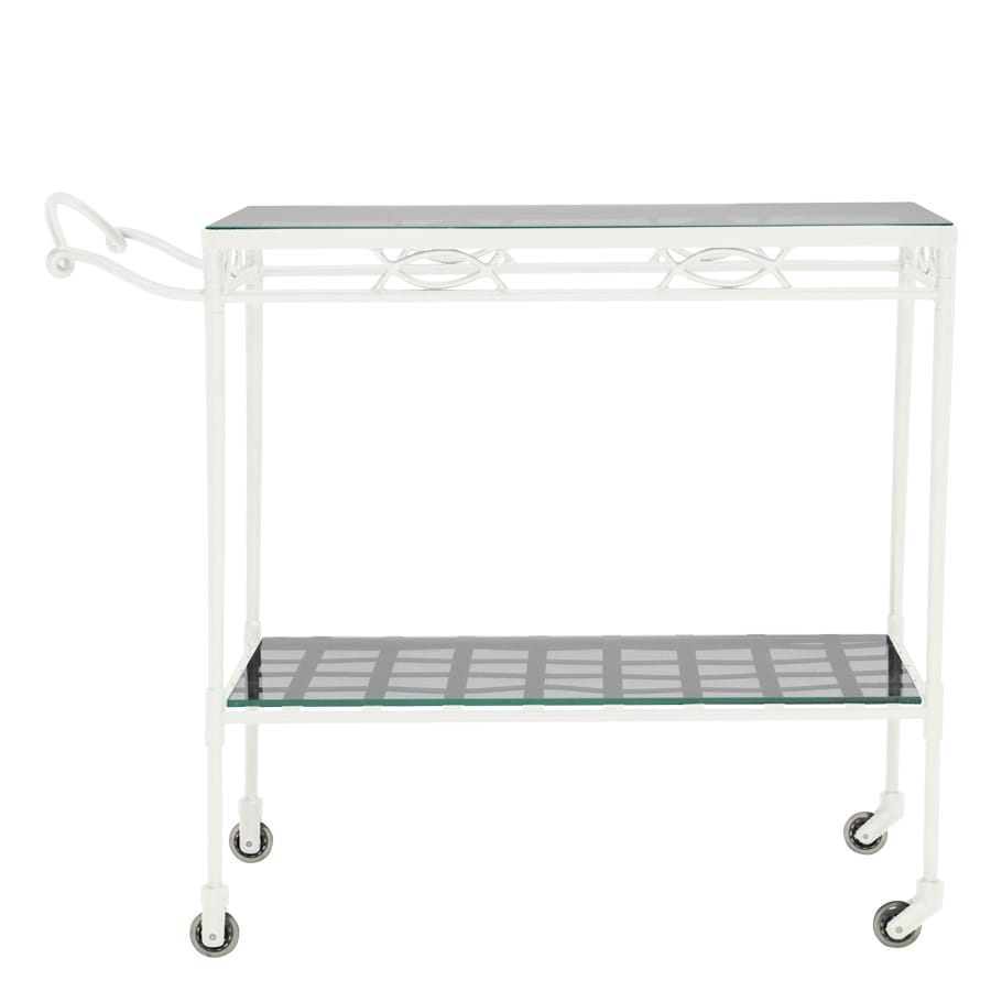 Садовая тележка для еды из нержавеющей стали и стекла JANUS et Cie ARCH-00128963 - Вид №3