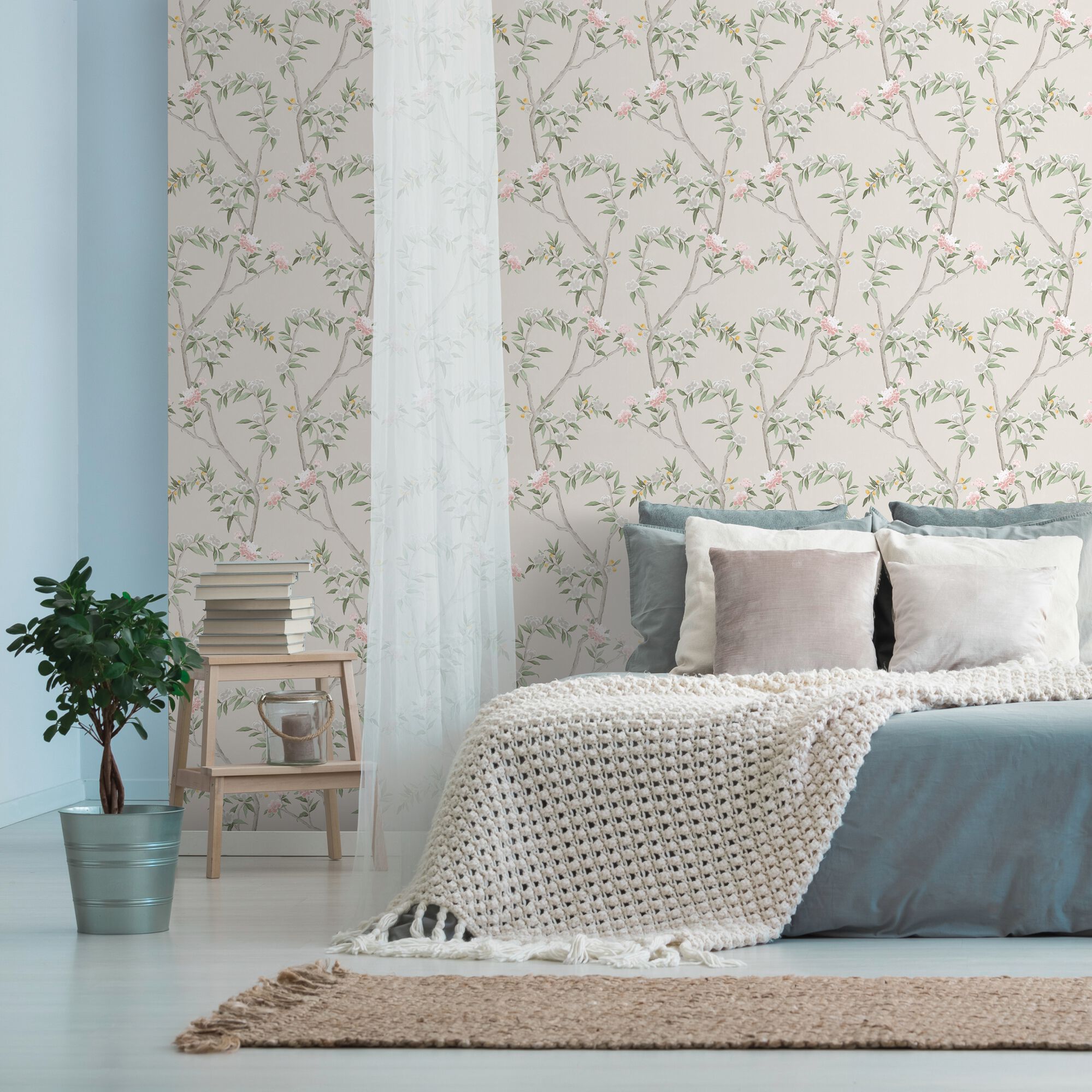 Обои с цветочными мотивами ICH Hana ARCH-00130393 - Вид №7