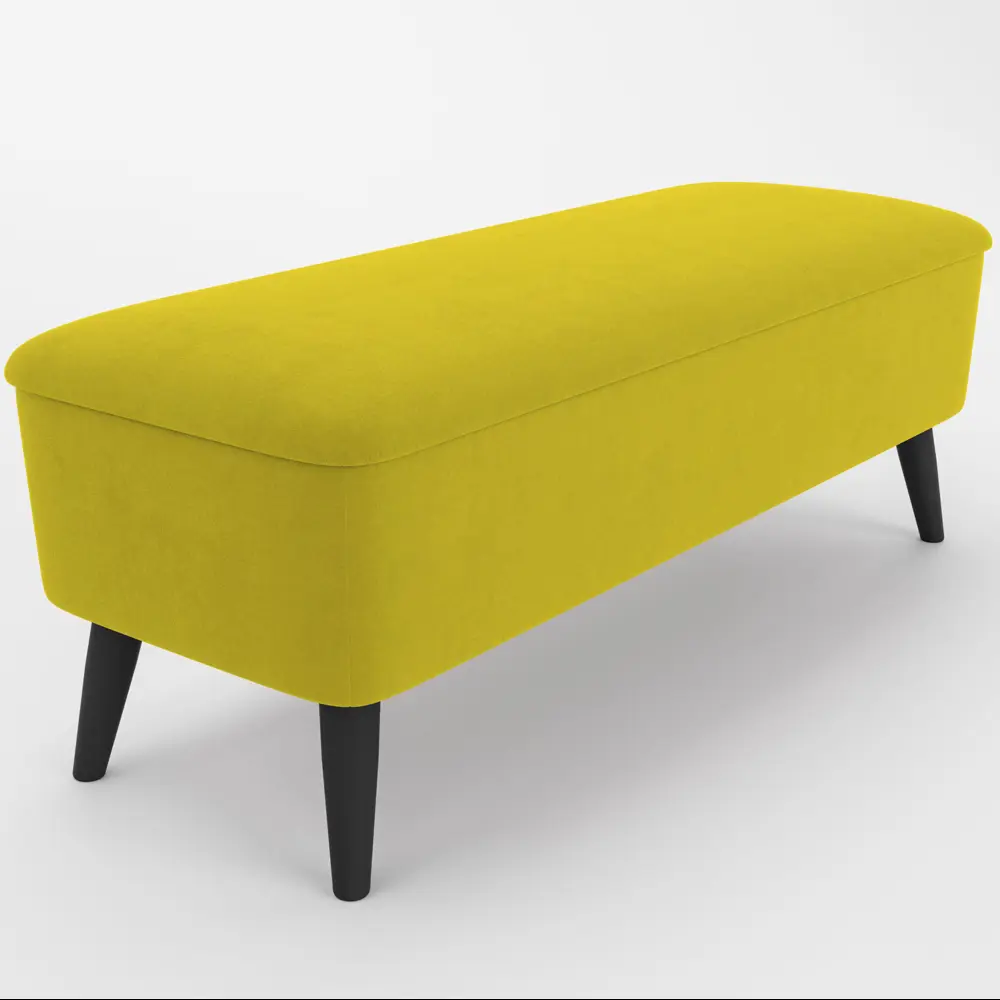 Банкетка полиэстер Seasons Гарда Camaro 13 желтый 112x43 см STLM-2086253