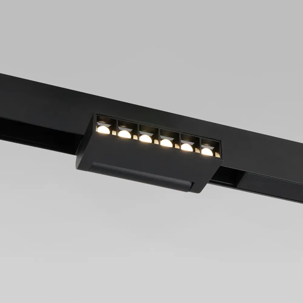 Трековый светильник Elektrostandard Slim Magnetic магнитный 6 Вт 4200K 3 м² цвет черный STLM-2142261 - Вид №3