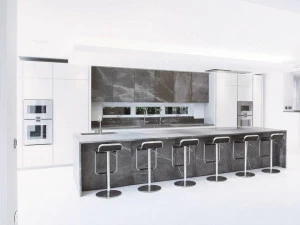 TM Italia Cucine Кухня с островом без ручек T45