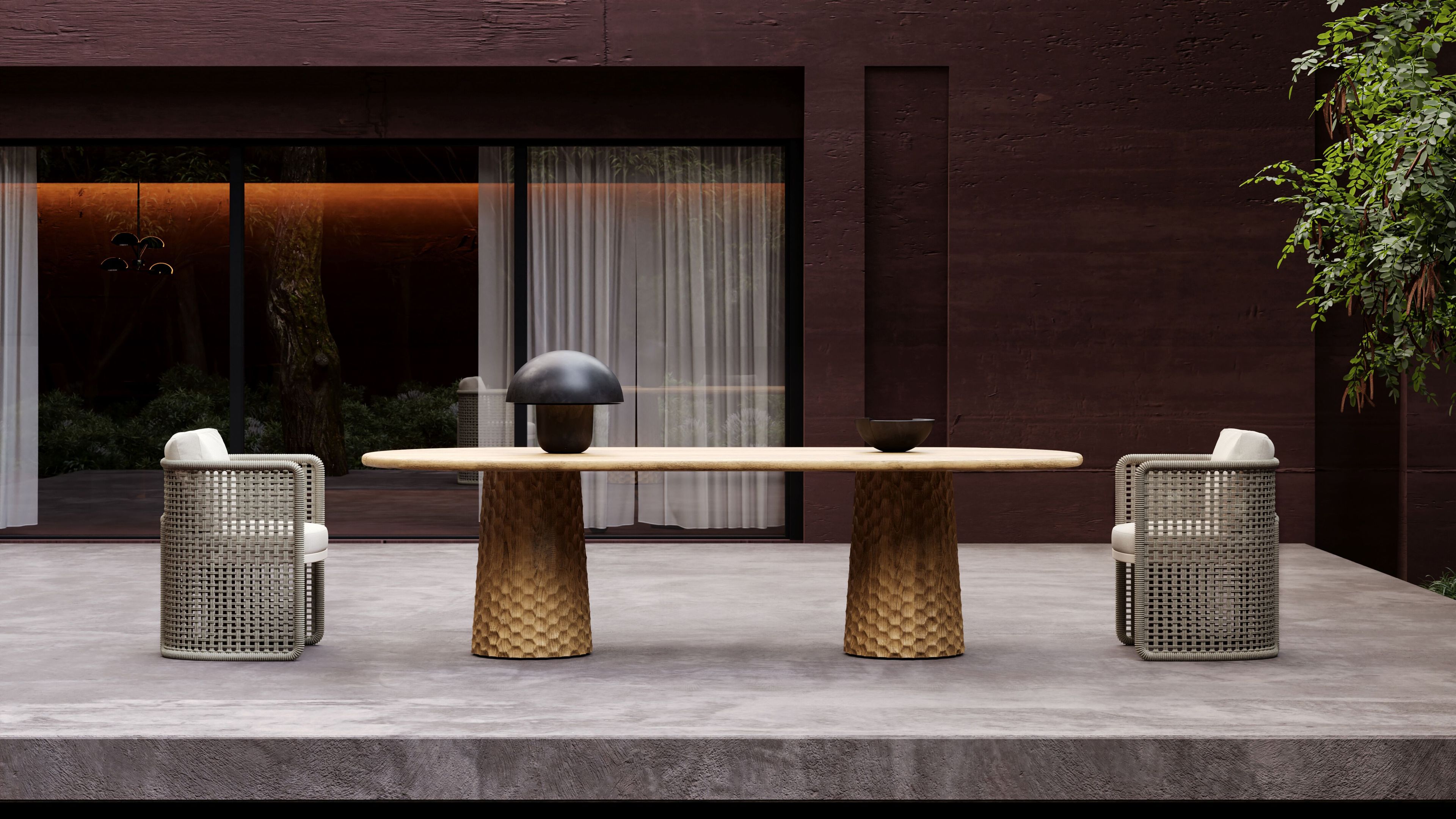 ТИК овальный садовый стол SNOC Miura ARCH-00018893 - Вид №1