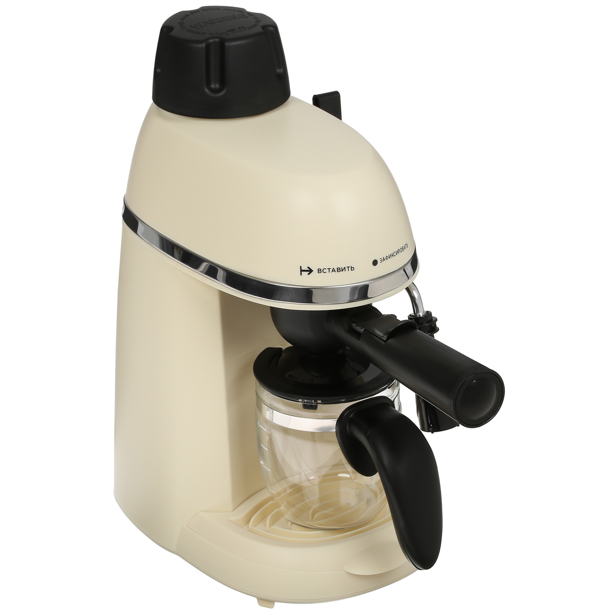5406641 Кофеварка рожковая DEXP EM-900 бежевый STDN-0072551 - Вид №6
