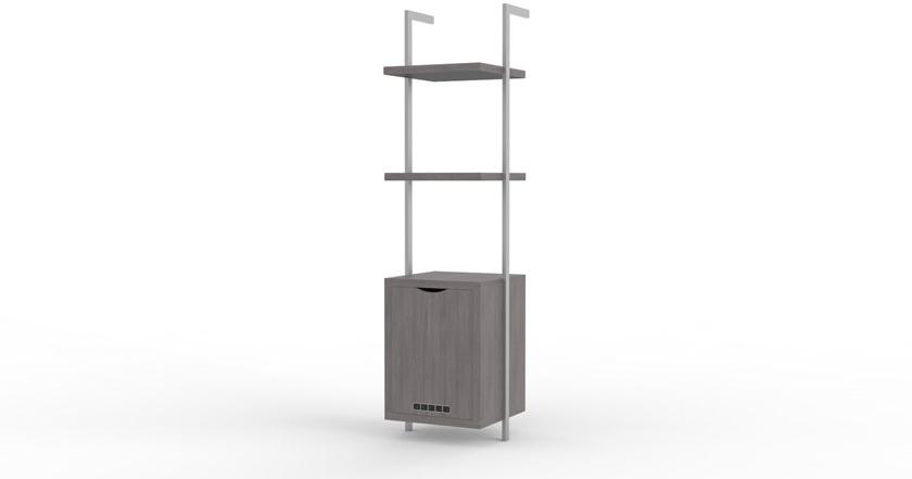 Mobilspazio Полка с креплением от пола к потолку для гостиниц Urban sun-id-1466484 - Вид №14