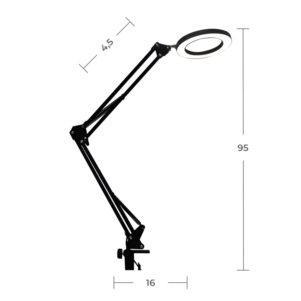 Настольная лампа DIOPRO с регулируемой подсветкой и сенсорным управлением 89372923 STLM-1334896 - Вид №14