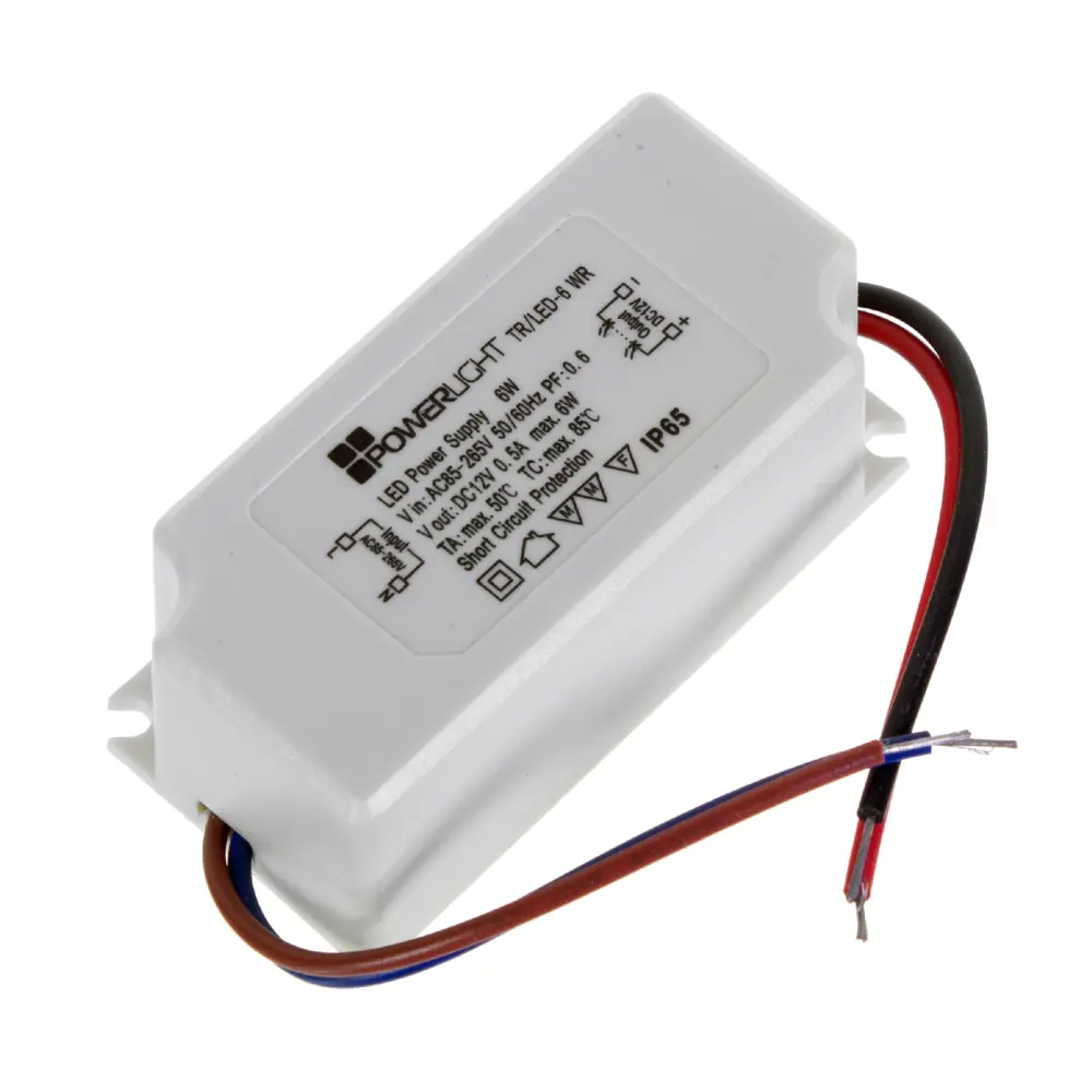 Трансформатор для светодиодов понижающий 85-265 В 6 Вт IP65 Santreyd STLM-2188049