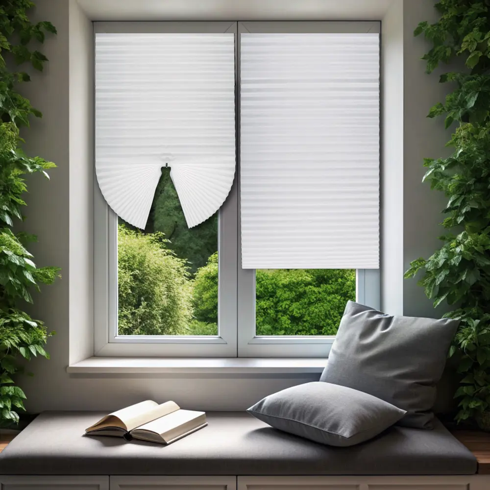 Штора-плиссе Room Decor LY-FF-PB01 90x180 см полиэстер белый STLM-2209974 - Вид №6