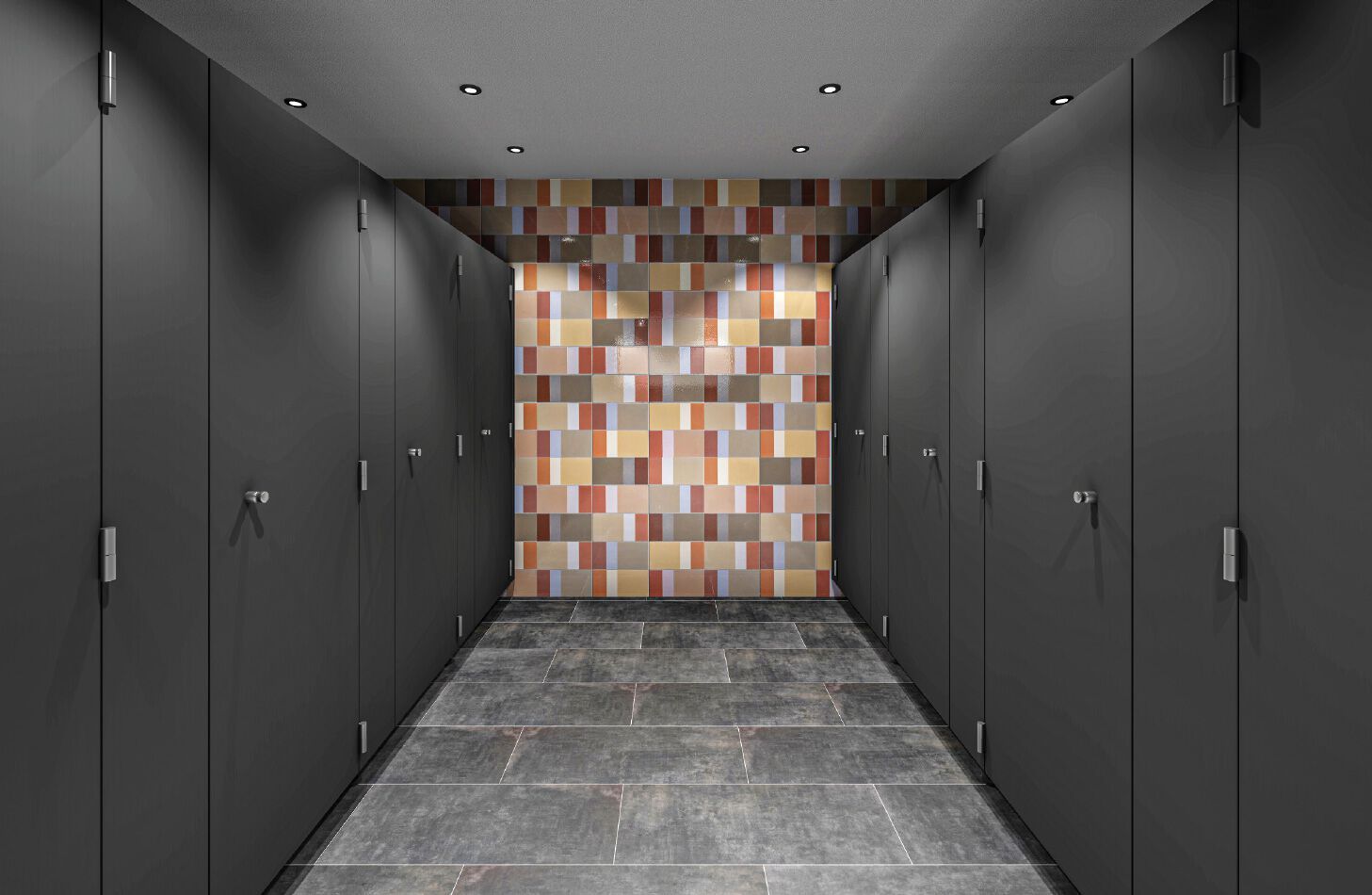 Душевая кабина в HPL FIT INTERIORS NEXUS S ARCH-00031333 - Вид №1