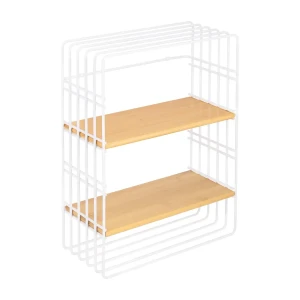 Полка для ванной ЧМЗ Меконг 510-002-02 прямоугольная две полки 30.1x15.4x40 см цвет белый