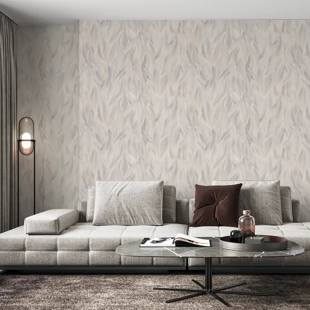 Обои флизелиновые Rumfa бежевые 1.06 м HC71786-12 PALITRA HOME STLM-2083785 - Вид №2