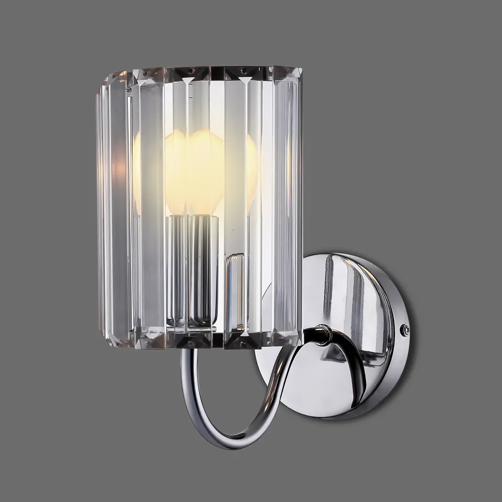 Бра Freya FR2025WL-01CH, цвет хром/прозрачный STLM-2196527
