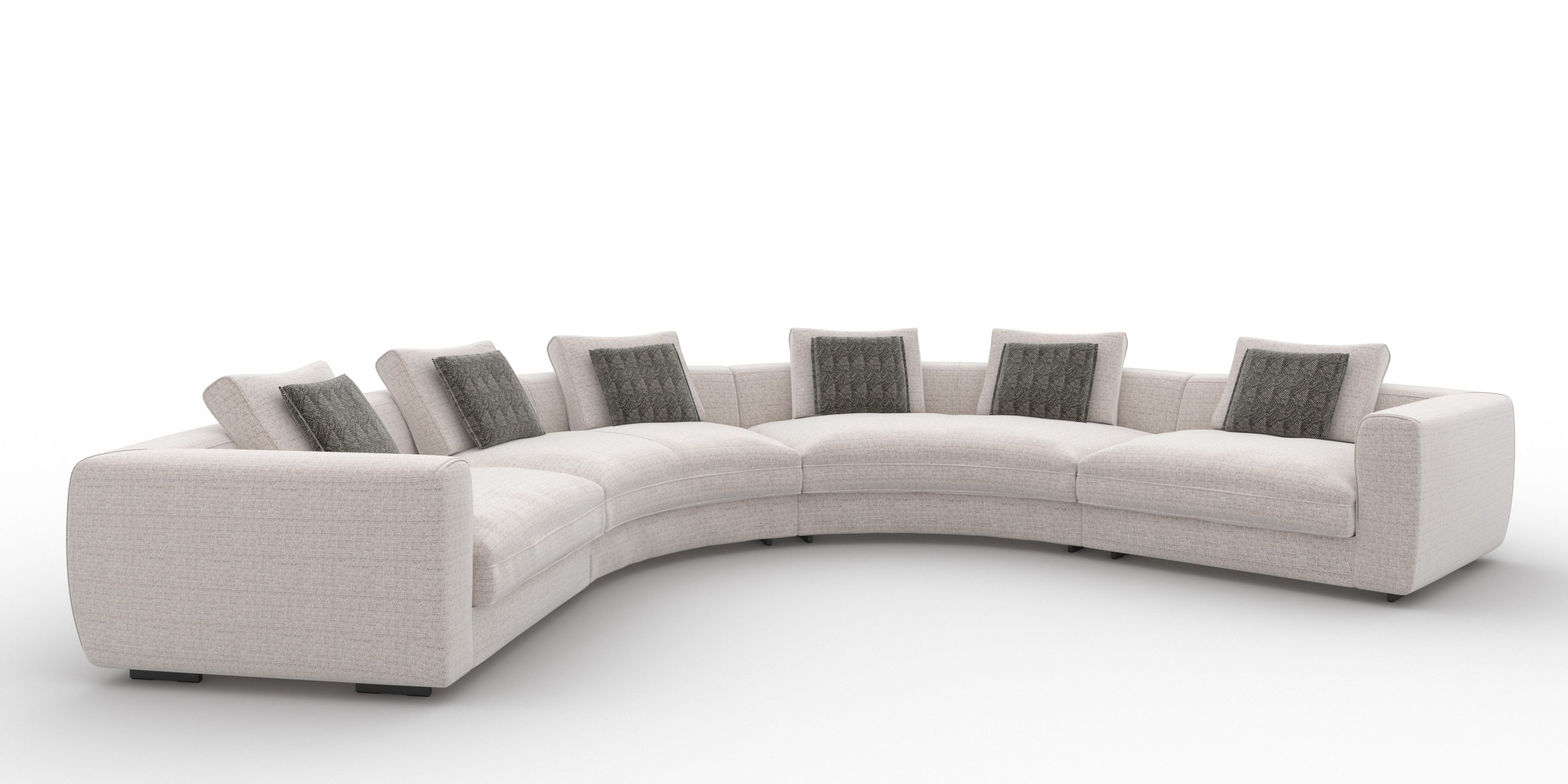 5-местный изогнутый диван CTS SALOTTI Capetown ARCH-00149277 - Вид №2