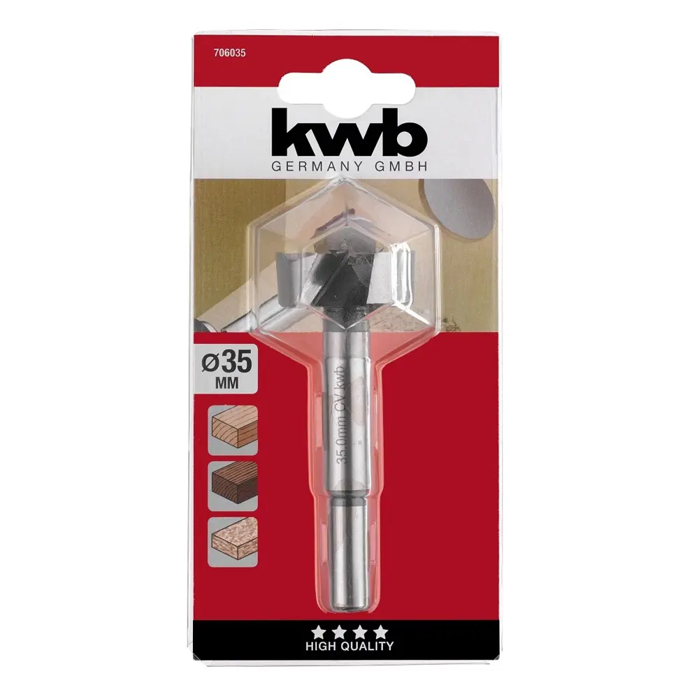 Сверло форстнера по дереву KWB 7060-35, 35x95 мм STLM-2039088 - Вид №1