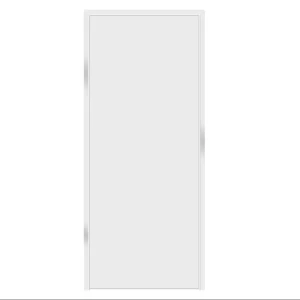 91967215 Дверь скрытая Velldoris Invisible 200x90см глухая правый цвет белый с замком и петлями Kubica K6360/38 STLM-1432829