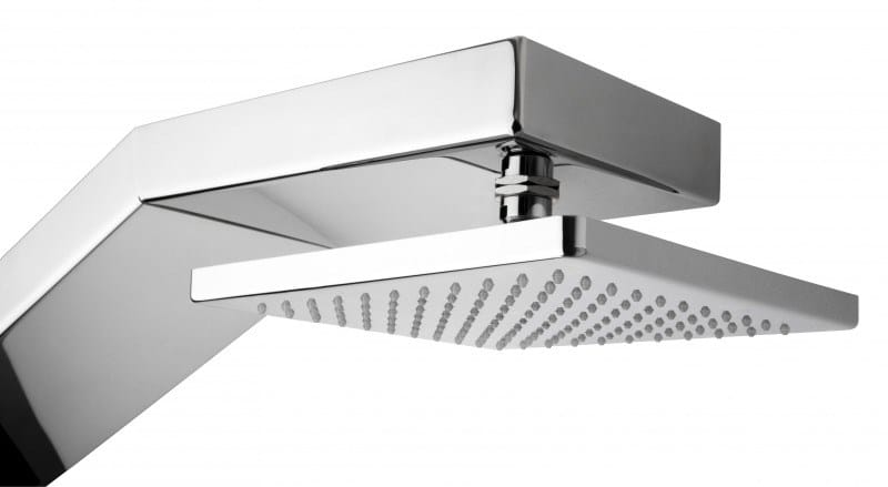 Нержавеющая сталь солнечный открытый душ с подножкой Ama Luxury Shower SOLARIS ARCH-00118064 - Вид №2