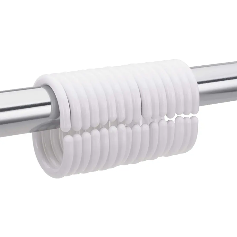 Кольца для шторы в ванную Primanova цвет белый 12 шт STLM-2191128 - Вид №2